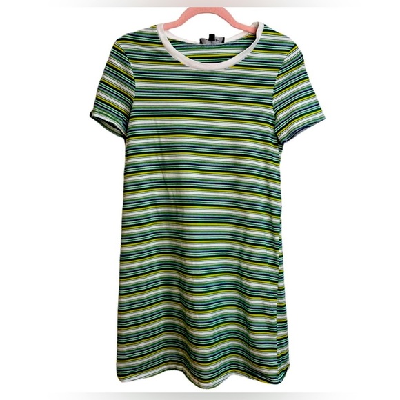 Lulus Binx Green Striped Short Sleeve T
Shirt Dress Size XS - Picture 2 of 7